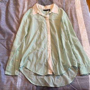 ❤️5/$20 Bundle XS mint green blouse
